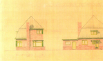 Bijlage (tekening) bij de brief van de adviescommissie.
<br/>
Archief Winsum, 1933-11-25